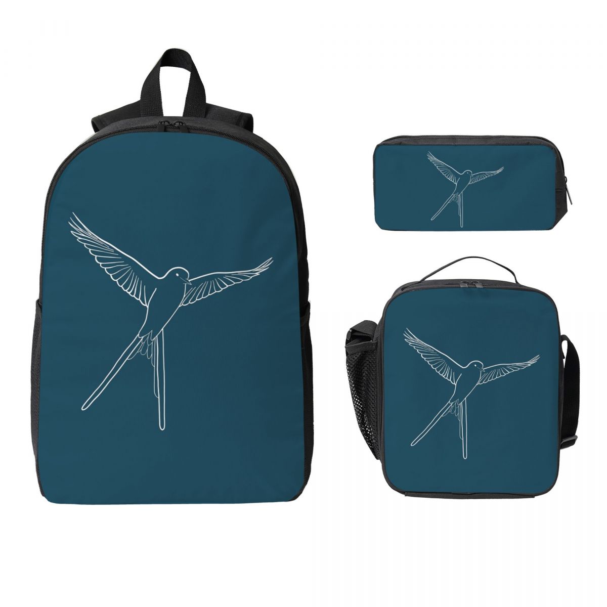 Board Game Wingspan - Wingspan Board Game Bird Outlin กระเป๋าเป้สะพายหลังเด็กชายเด็กหญิงกระเป๋าหนังสือกระเป๋านักเรียนกระเป๋าสะพายแล็ปท็อป