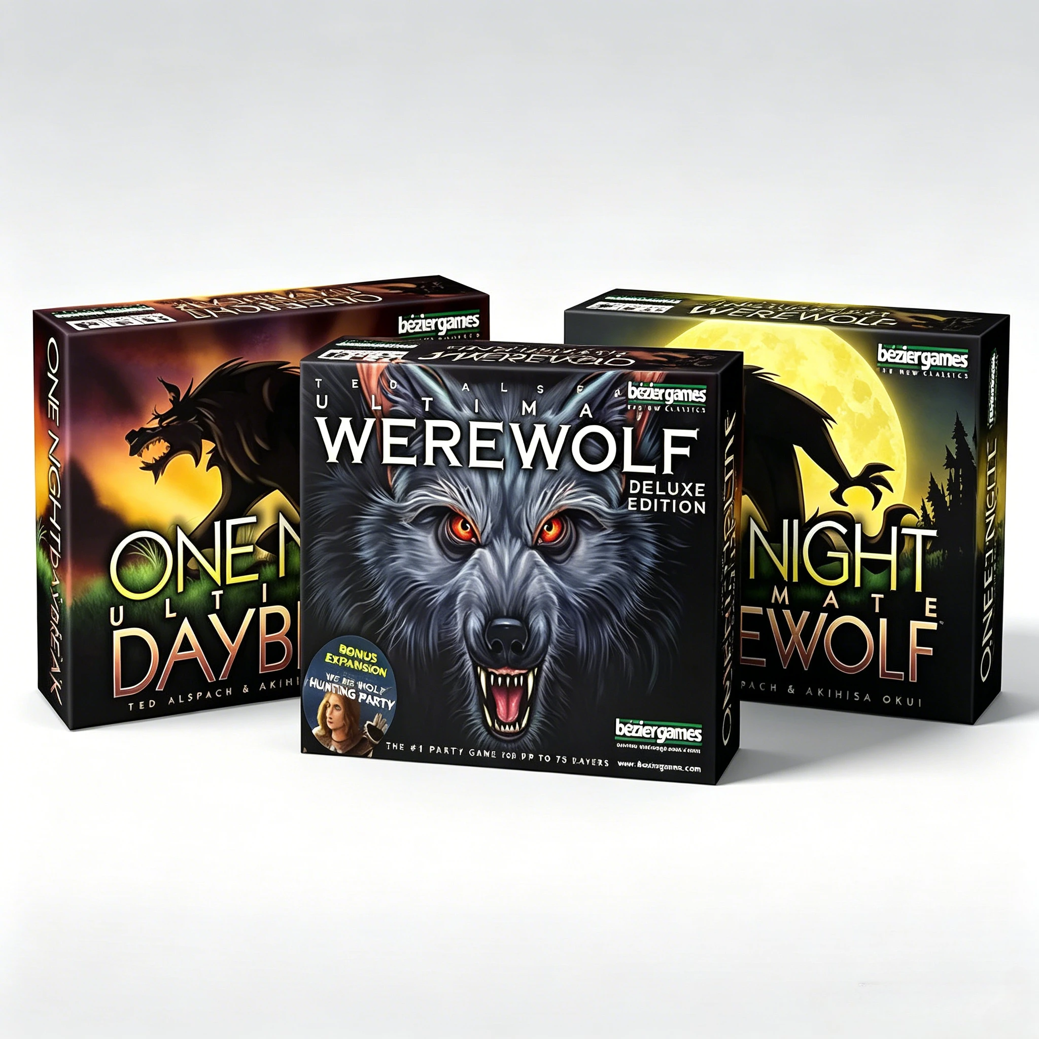 Board Game Villainous - เกมกระดาน One Night Ultimate Werewolf Cards