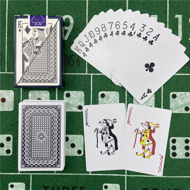 Board Game Hotel - ไพ่โป๊กเกอร์ที่ทนทาน 1 สำรับ – ไพ่เล่นไพ่ PVC