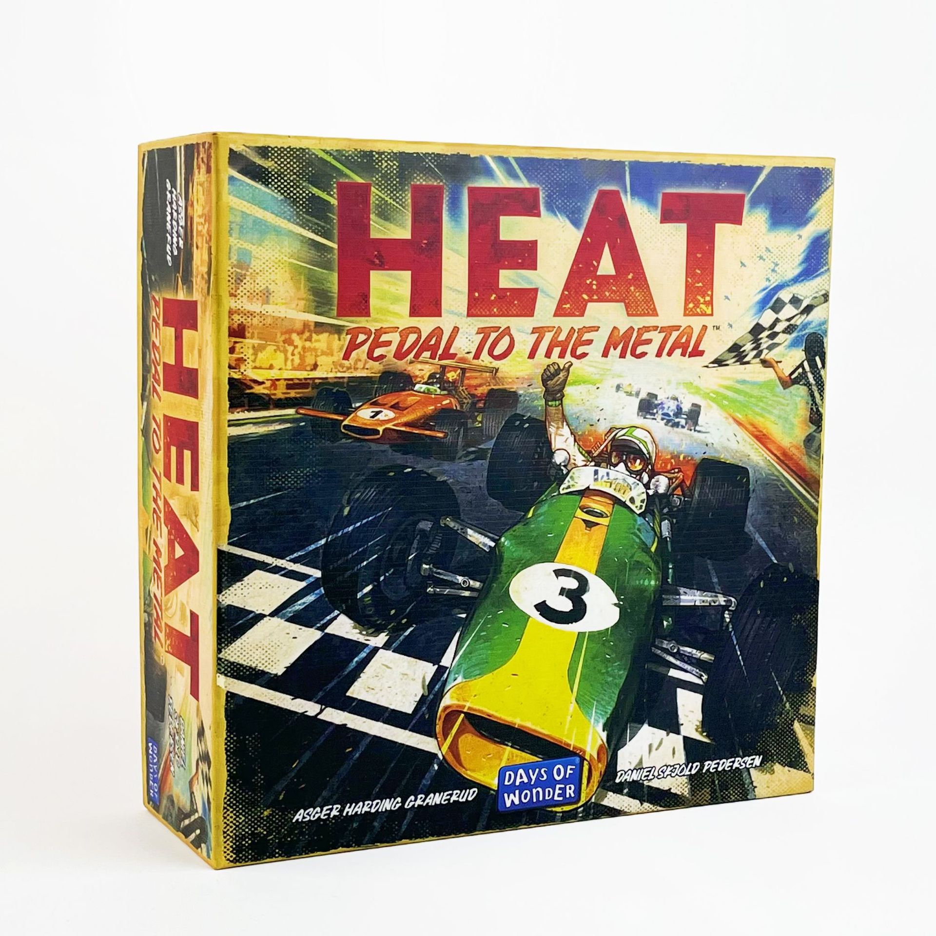 Board Game Wingspan - “HEAT: ฟูลธรอตเทิล” — เกมไพ่บนโต๊ะภาษาอังกฤษแนวแข่งรถที่เต็มไปด้วยความเร็วและเร้าใจ เหมาะสำหรับผู้เล่น 1