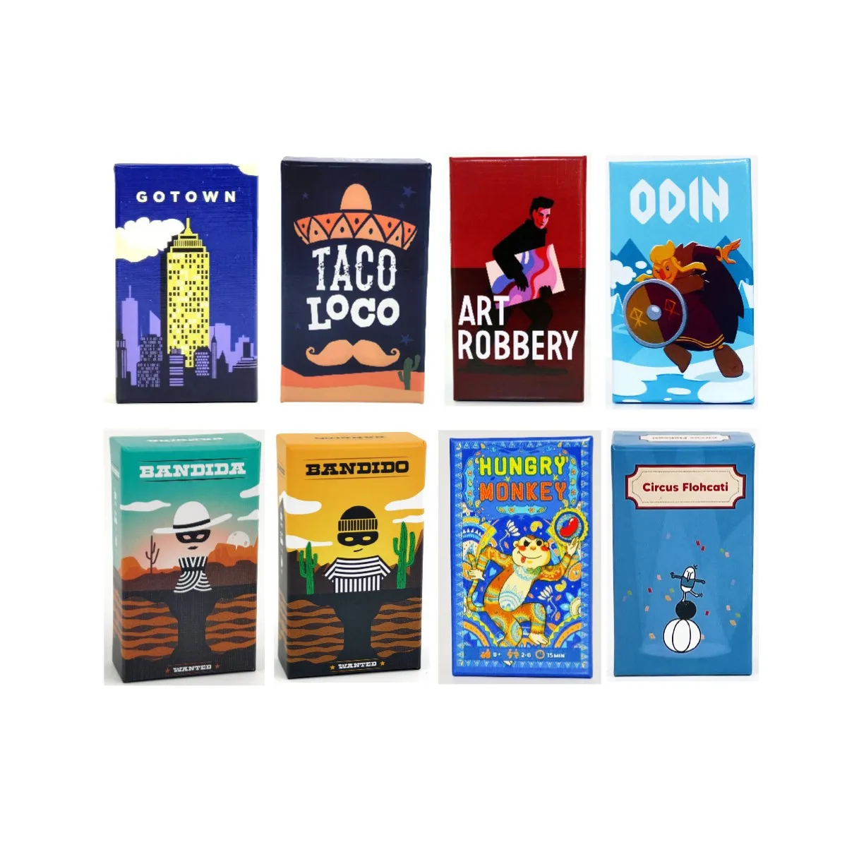 Board Game Solo - เกมส์สุดฮิต - เกมไพ่ Taco Loco |