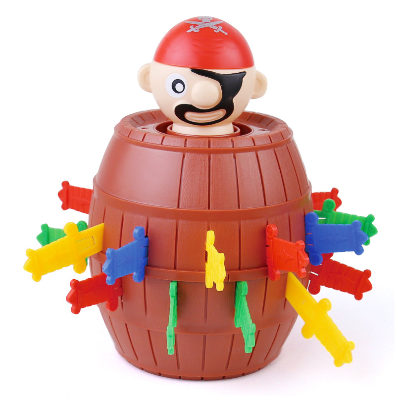 Board Game Pirates - ใหม่ตลกโจรสลัด Barrel ของเล่น Lucky เกมกระโดดโจรสลัดถังดาบ Stab