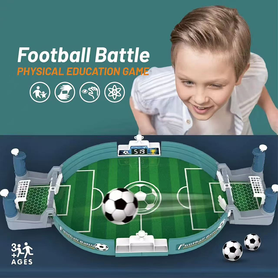 Board Game Football - 1 ชิ้น - เกมกระดานสำหรับเด็ก ของเล่นแข่งขันสำหรับงานเลี้ยงครอบครัว เกมบนโต๊ะ