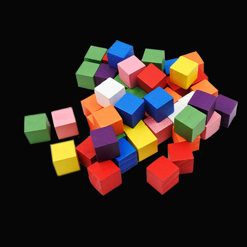 Board Game Bang - 100 ชิ้น/ล็อต 14 สี 10 มม.Cube