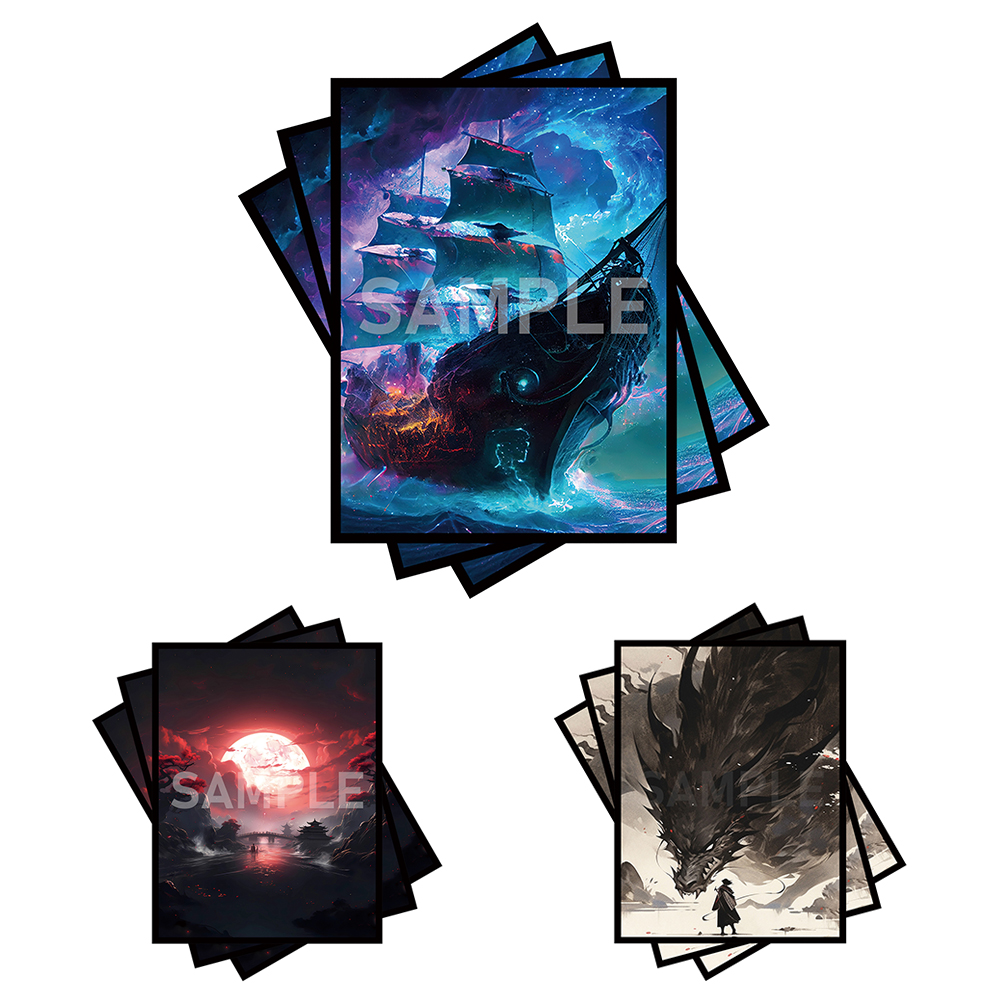 Board Game Pirates - ซองใส่การ์ด MTG -100 ชิ้น สำหรับเกมการ์ดสะสม ขนาด
