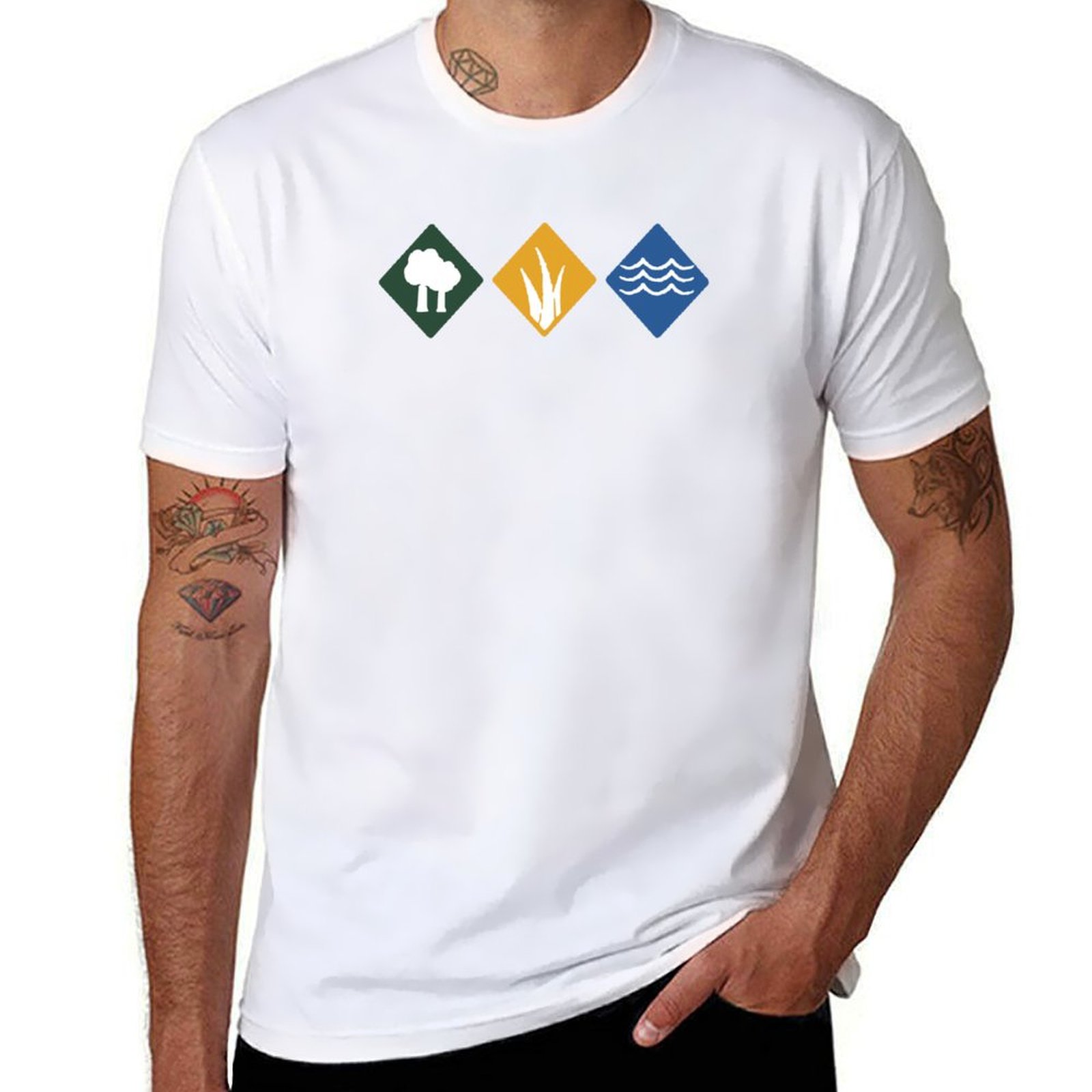 Board Game Wingspan - เกมกระดานวิงส์สแปน, เกมกระดานวิงส์สแปนเสื้อยืด เสื้อยืดผู้ชาย ผ้าฝ้าย เสื้อยืดผ้าฝ้าย 100%