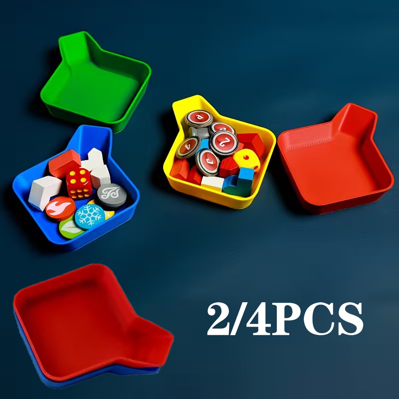 ถาดใส่ชิปเกมสีสันสดใส 2/4 ชิ้น - Board Game Bang บทวิจารณ์และราคา