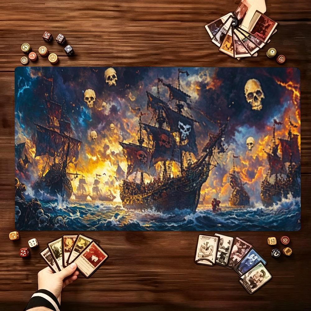 แผ่นรองเล่นเกมลายเรือโจรสลัดแฟ - Board Game Pirates บทวิจารณ์และราคา