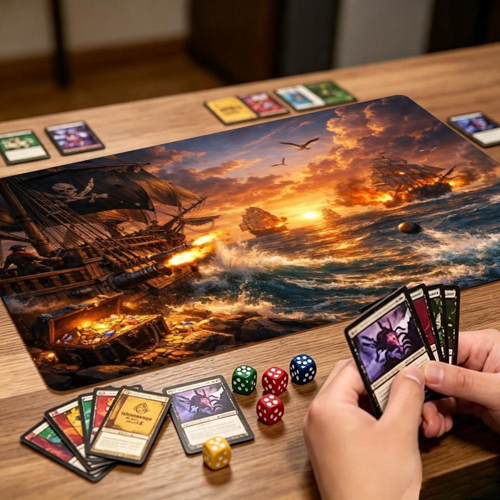 แผ่นรองเล่นเกมลายเรือโจรสลัดแฟ - Board Game Pirates บทวิจารณ์และราคา