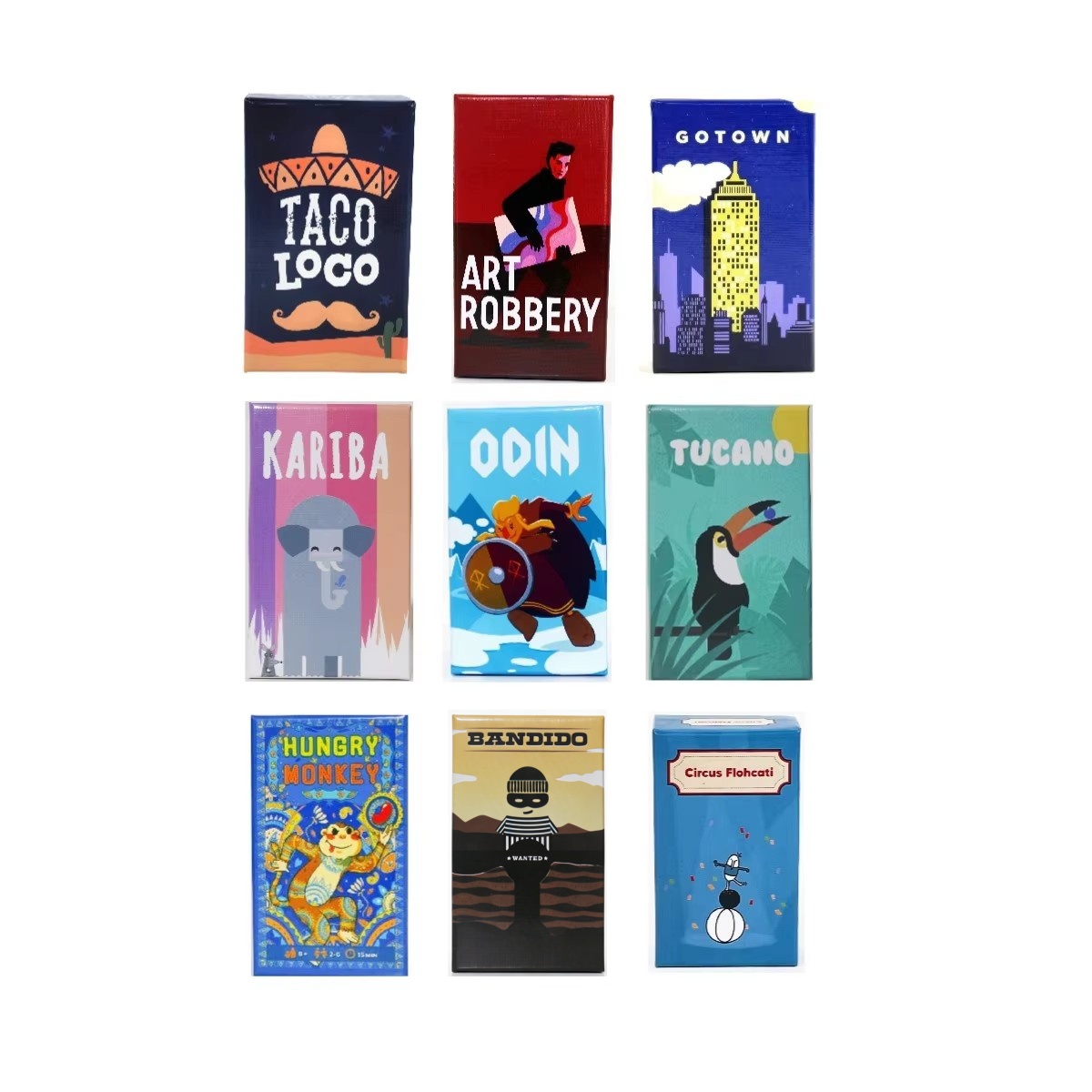 เกมส์ใหม่มาแรง - ทูคาโน |   โอ - Board Game Bang บทวิจารณ์และราคา