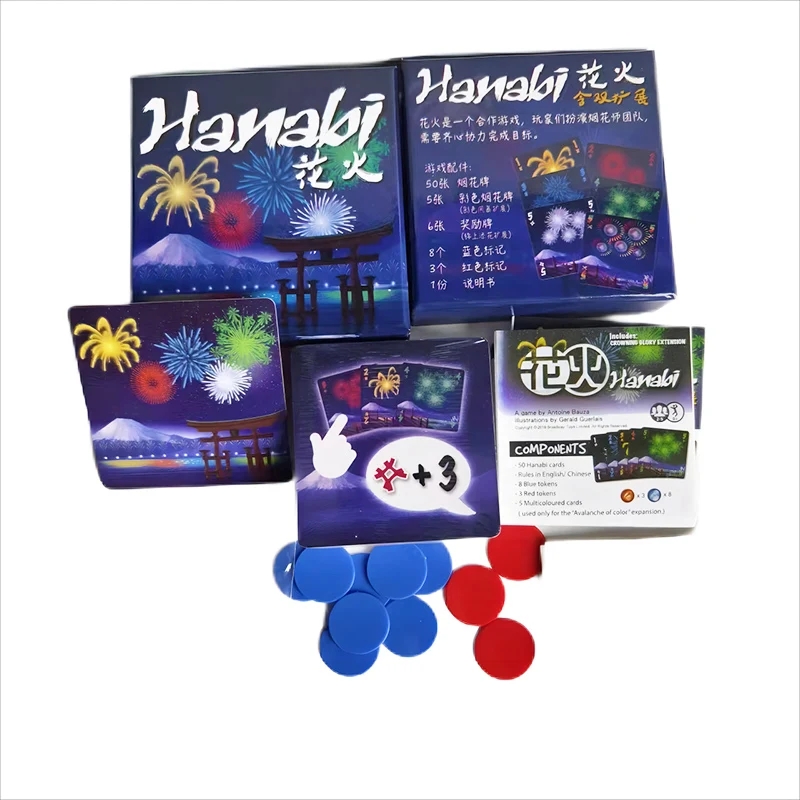 เกมไพ่ร่วมมือฮานาบิ |   ปลดปล่ - Board Game Bang บทวิจารณ์และราคา