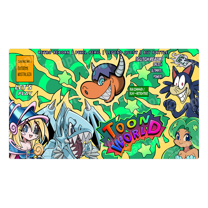 ยูกิโอ! แผ่นรองเล่นการ์ดลายการ - Board Game Yugioh บทวิจารณ์และราคา