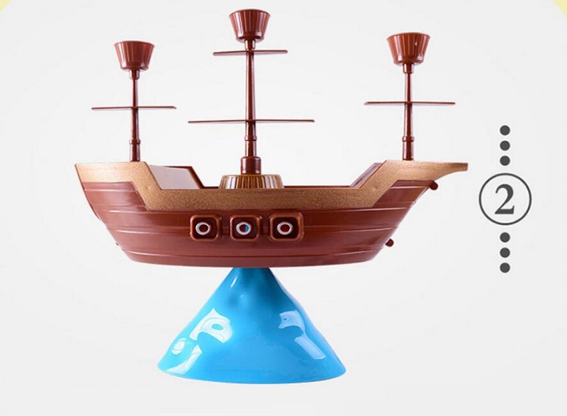 โจรสลัดเรือ Balance เกม Little - Board Game Pirates บทวิจารณ์และราคา