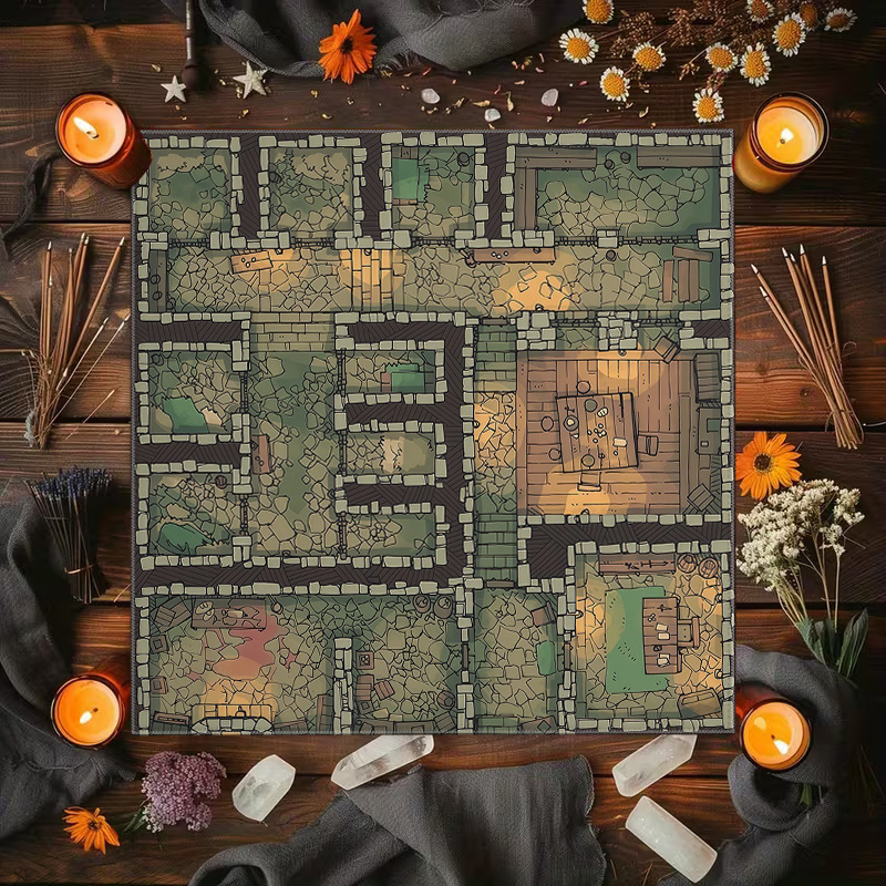 ผ้าปูโต๊ะเกมเขาวงกต 1 ชิ้น – แ - Board Game Hotel บทวิจารณ์และราคา
