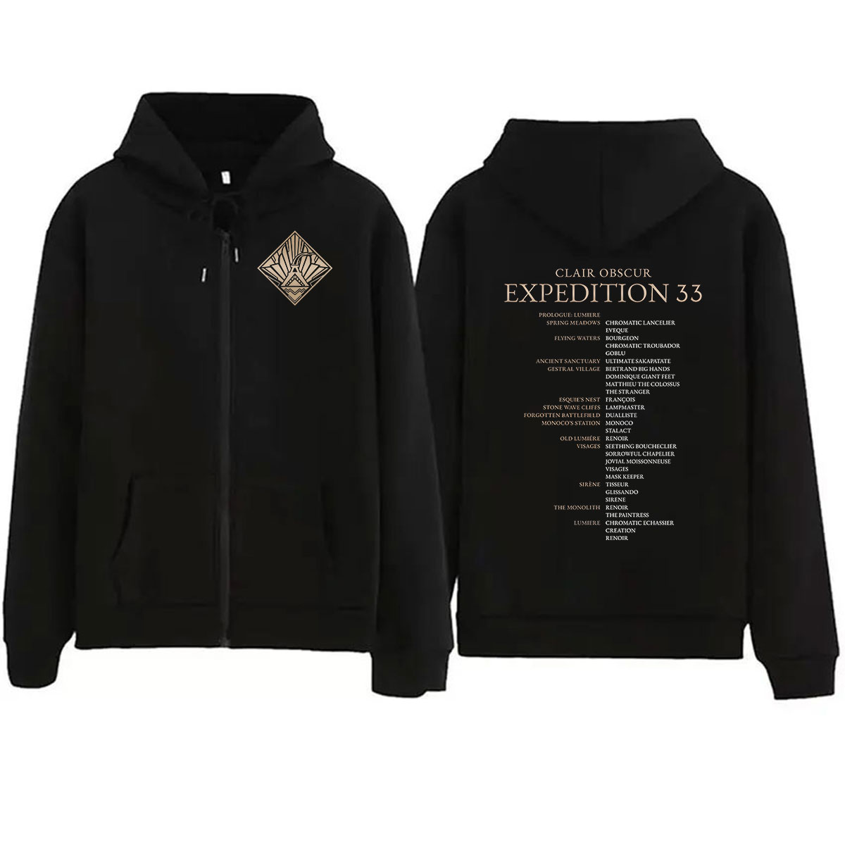 เสื้อฮู้ดซิป Clair Obscur Expe - Board Game Guess Who บทวิจารณ์และราคา