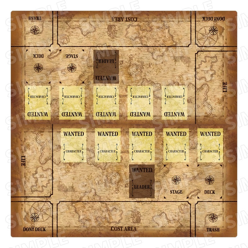 แผ่นรองเล่นการ์ดลายแผนที่โจรสล - Board Game Pirates บทวิจารณ์และราคา