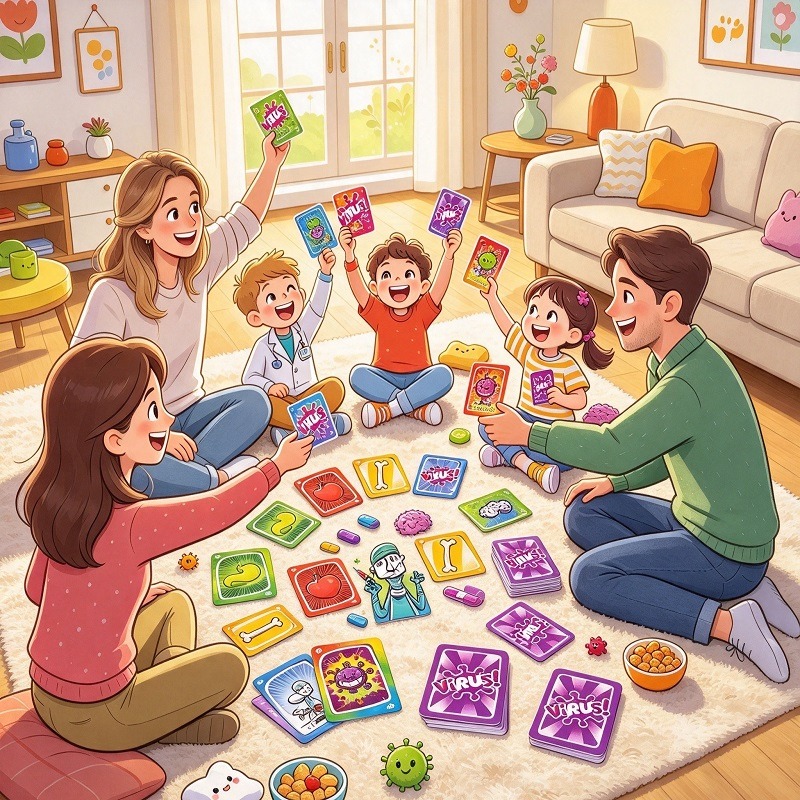 ชุดเกมการ์ดกลยุทธ์สำหรับครอบคร - Board Game For 2 People บทวิจารณ์และราคา