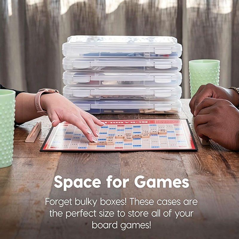 กล่องเก็บของเล่นกระดานแบบใส 2  - Board Game For 2 People บทวิจารณ์และราคา