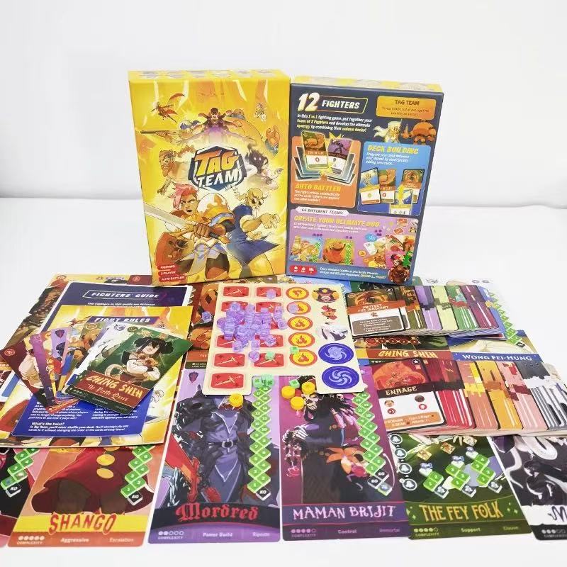 แท็กทีม - เกมไพ่ |   การต่อสู้ - Board Game Solo บทวิจารณ์และราคา